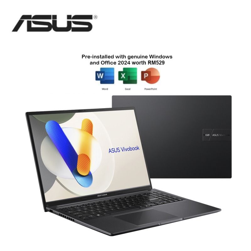 Asus Vivobook 16 A1605V-AMB2255/2256WS Laptop (Indie Black/Cool Silver ...