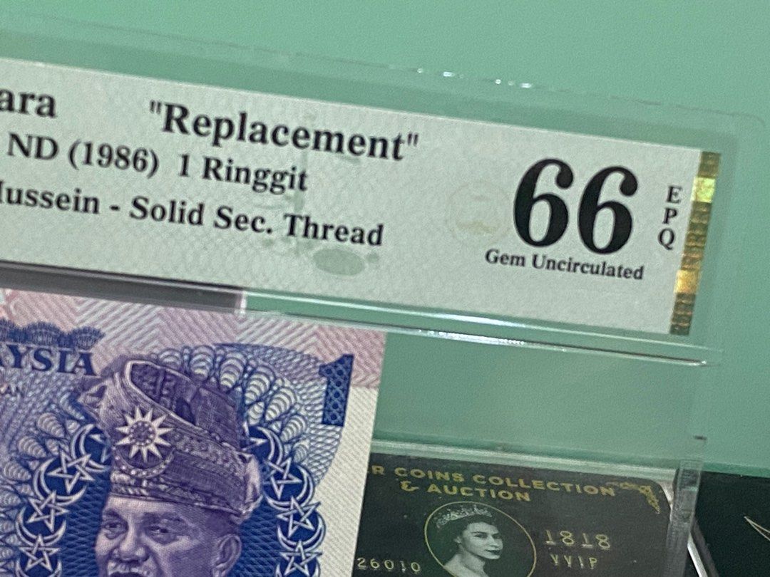 Banknote BA Replacement note. PMG 66EPQ, Hobbies & Toys, Collectibles ...