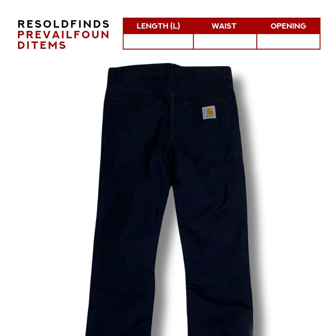 Carhartt Chino Slim Black (Category: Chinos) located in Cagayan de Oro. Submitted by resoldfinds (Listing ID 1381288008, Image 1). Description: Carhartt Slim Fit Chino W28 .