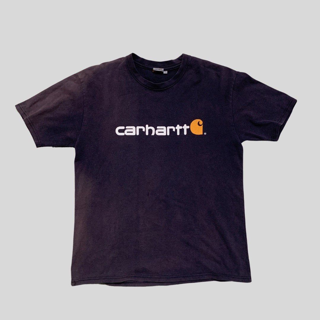 CARHARTT SCRIPT TEE (Category: Tshirts & Polo Shirts ) located in Binan City. Submitted by flyshit (Listing ID 1381315679, Image 1). Description: issue: faded see pics 21.5 x 27.5 .