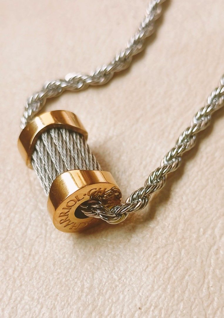 Charriol necklace from japan (Category: Luxury Accessories) located in Manila. Submitted by osaze_27japanbags (Listing ID 1381324910, Image 2). Description: Charriol necklace from japan no flaws with stamp with gift box size 18inches adjustable up to 20 kindly pm me.
