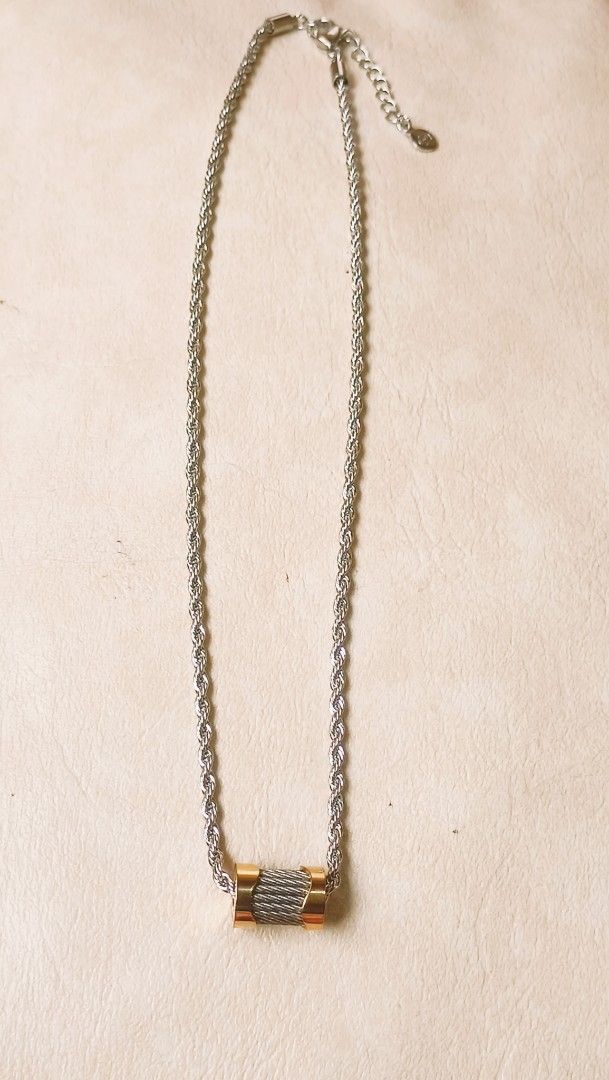 Charriol necklace from japan (Category: Luxury Accessories) located in Manila. Submitted by osaze_27japanbags (Listing ID 1381324910, Image 3). Description: Charriol necklace from japan no flaws with stamp with gift box size 18inches adjustable up to 20 kindly pm me.