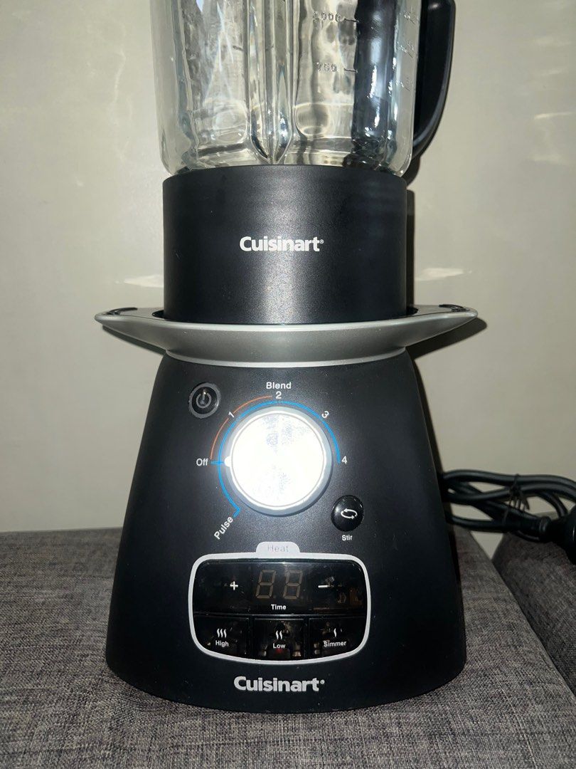 Cuisinart Blend and Cook Soup Blender SSB-1A (Category: Juicers, Blenders & Grinders) located in Quezon City. Submitted by chloe_declutter (Listing ID 1381277640, Image 2). Description: Lightly used Can be used to cook and blend soups Can also be used for cold blending 220V 📍QC.
