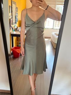 eclipse dinner dress malaysia Velvi - Eclipse Gown - Sienna - V-neck Sequin Dress - Final Sale