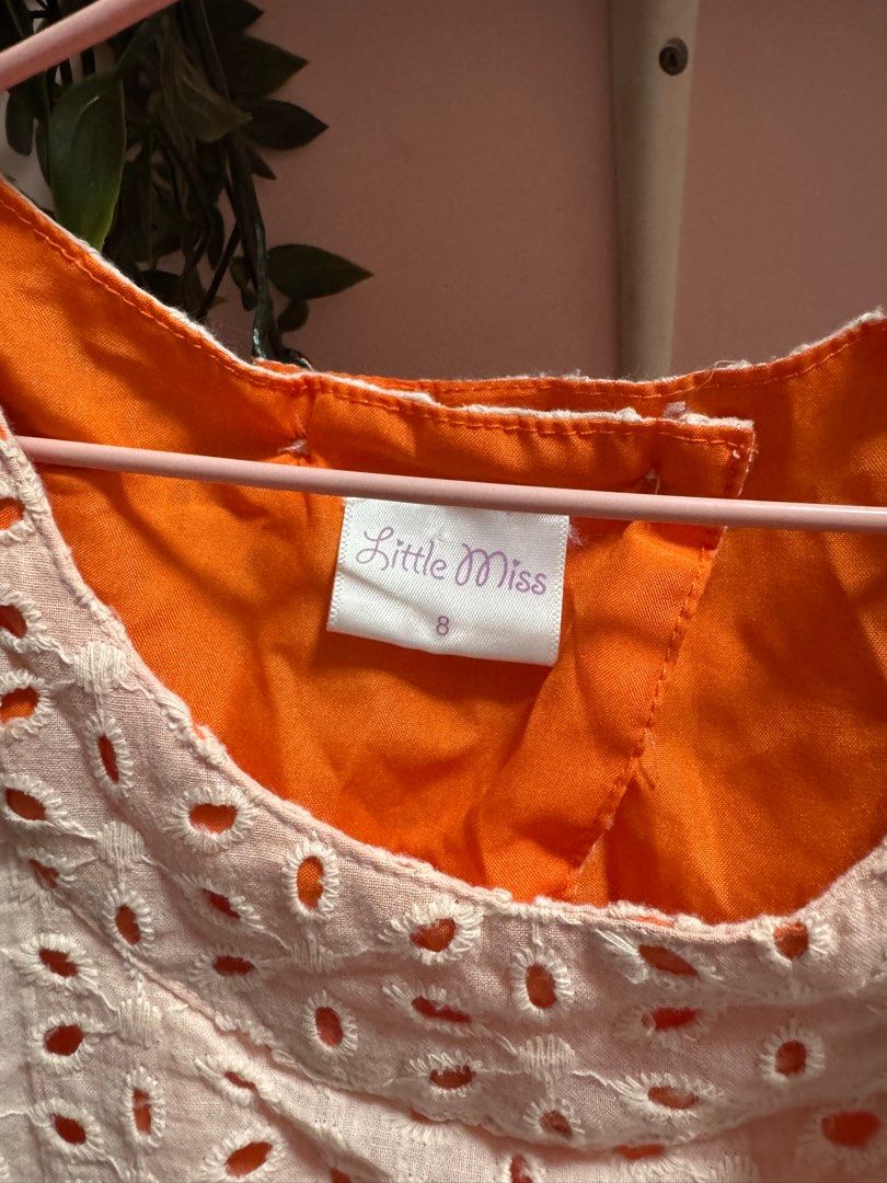Eyelet dress for kids (Category: Babies & Kids Fashion) located in Manila. Submitted by stealmystuff (Listing ID 1381382173, Image 2). Description: Hindi nagagamit.