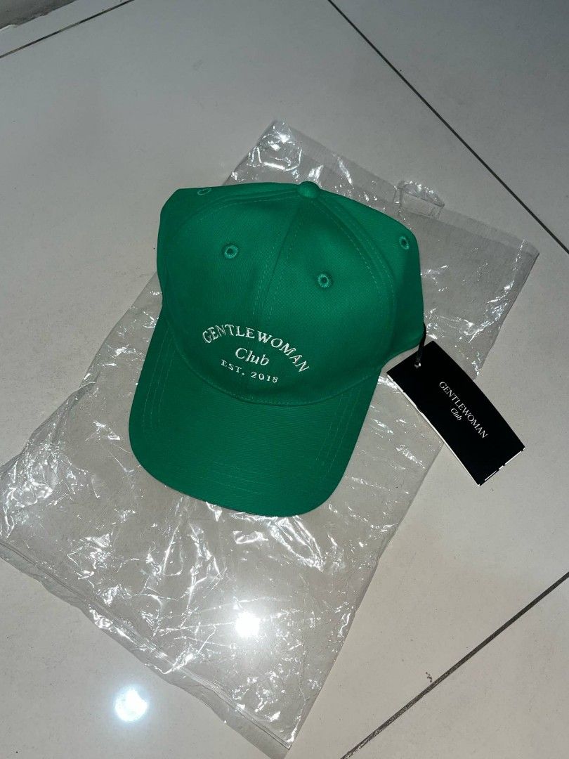 Gentlewoman Green Cap (Category: Hats & Beanies) located in Manila. Submitted by vicsgaragesale (Listing ID 1381407943, Image 1). Description: tondo location.