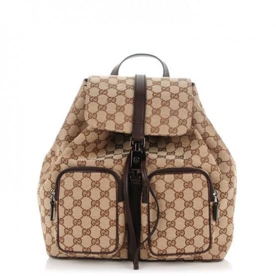 GUCCI MONOGRAM BACKPACK DARKBROWN (Category: Luxury Bags & Wallets) located in Makati City. Submitted by influenced (Listing ID 1381335097, Image 1). Description: .