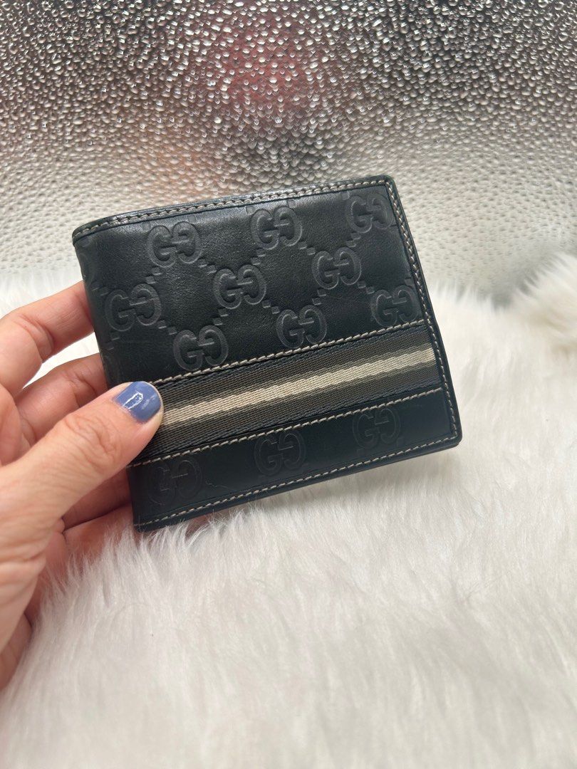 Guccissima Men’s Wallet (Category: Luxury Bags & Wallets) located in Pasig City. Submitted by angelsluxe.mnl (Listing ID 1381292940, Image 1). Description: ☑️ Comes with Authenticity Guarantee Card. ☑️We offer full refund of item if proven not authentic by professional authenticators (not by anybody’s opinion). ☑️Manage expectations when buying preloved items as there may be normal signs of use. All major flaws are declared. ☑️On hand and ready t