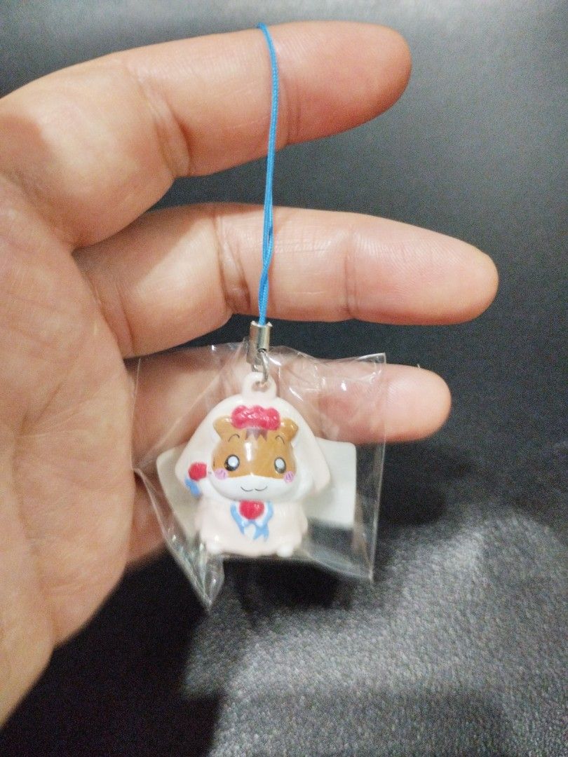 Hamtaro Hamster Phone charm (Category: Character Goods) located in Manila. Submitted by krystalchewey_ (Listing ID 1381433119, Image 1). Description: Bnew Actual Photo Posted 199Php keycharm.