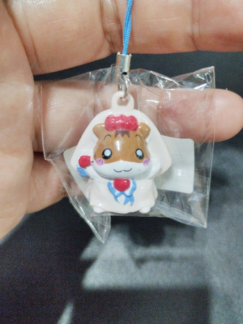 Hamtaro Hamster Phone charm (Category: Character Goods) located in Manila. Submitted by krystalchewey_ (Listing ID 1381433119, Image 2). Description: Bnew Actual Photo Posted 199Php keycharm.