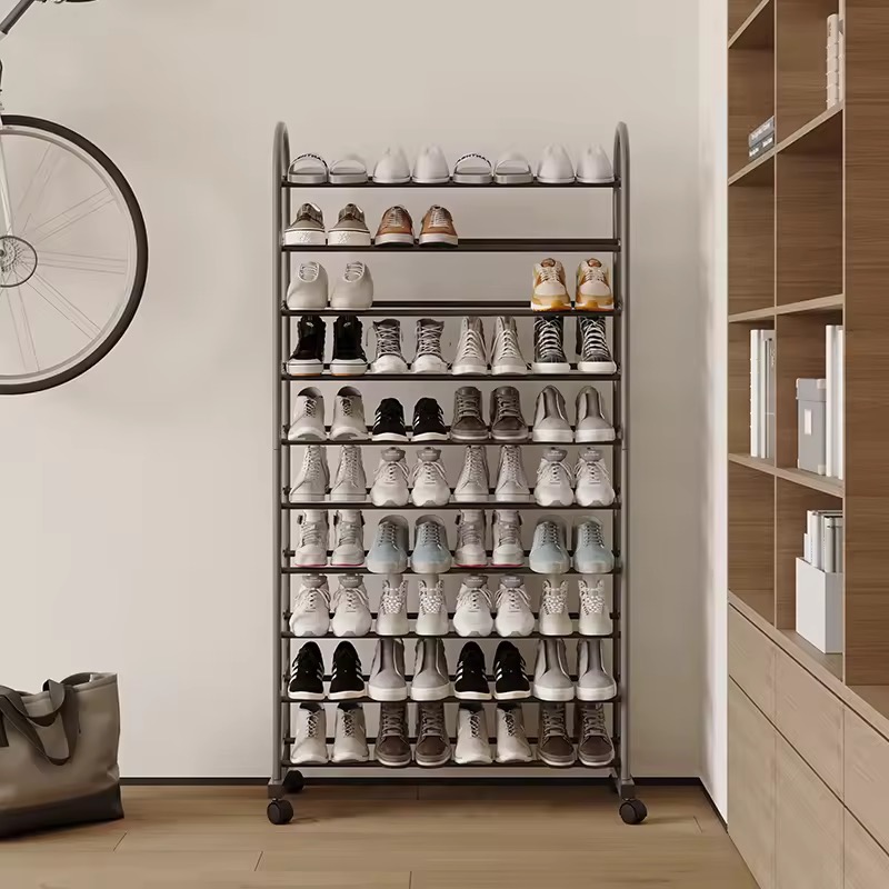 High Capacity Shoe Rack | Multi Layer Shoe Storage Rack | Tall Vertical ...