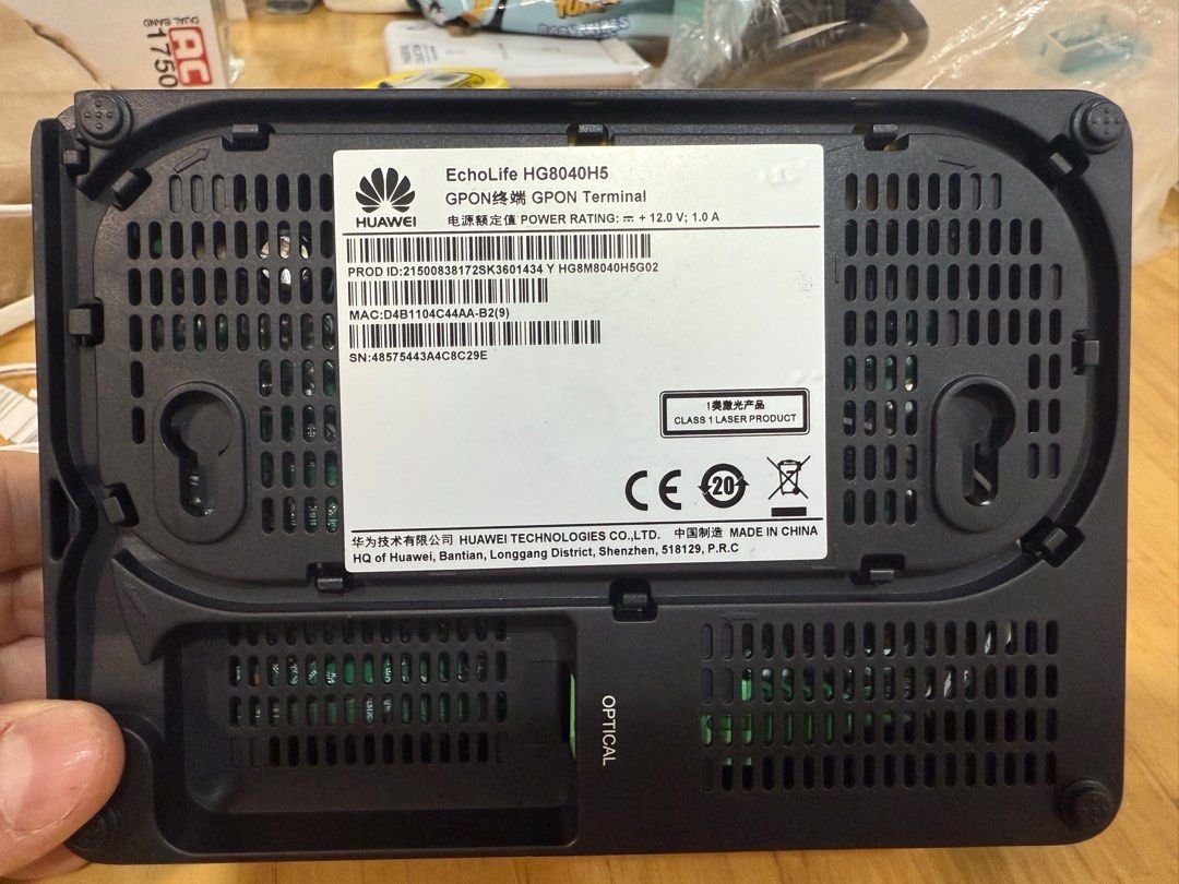 Huawei EchoLife HG8040H5 GPON Terminal