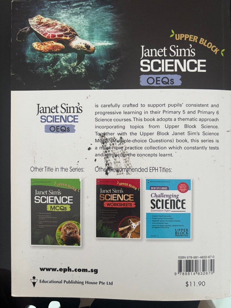 Janet Sim Science Janet Sim's Science OEQs - Upper Block, Hobbies & Toys, Books ...
