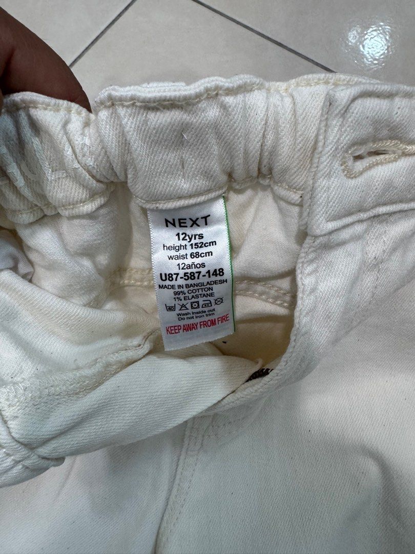Jeans Next (Category: Babies & Kids Fashion) located in Tanjong Malim. Submitted by iizpreloveshop (Listing ID 1381304821, Image 2). Description: 12y height 152cm regular with strech.
