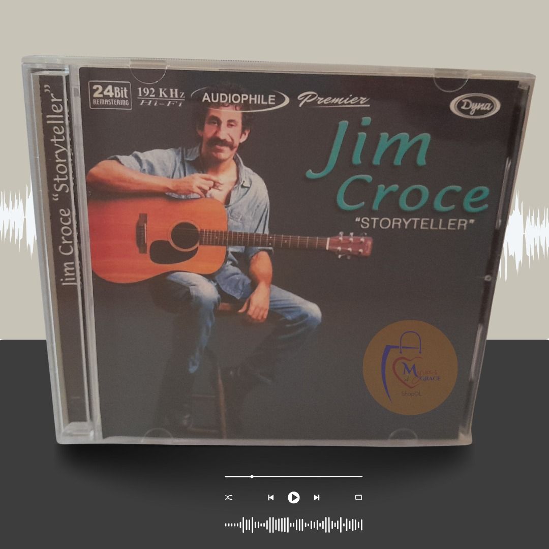 Jim Croce "Storyteller" - Audiophile Premier CD (Category: CDs & DVDs) located in San Pedro. Submitted by mygrace2911 (Listing ID 1381395542, Image 2). Description: Jim Croce "Storyteller" - Pre-loved Audiophile Premier CD Format 📲To interested buyers: Please feel free to chat/send us a message if you have any inquiries about our item. Item is being sold "as is where is". Posted are the actual pictures of the item. 📝 Please note: 📌 all sales a