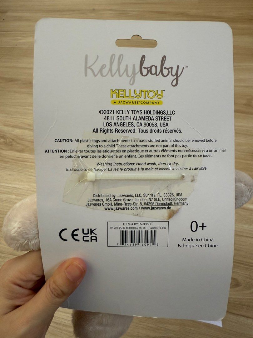 Kelly toy, My first Bear (Category: Infant Playtime) located in Kota Bharu. Submitted by sareenasareena (Listing ID 1381377088, Image 3). Description: .