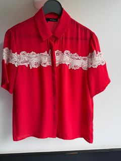 Kooples 卹衫 button up silk blouse64221776706049110