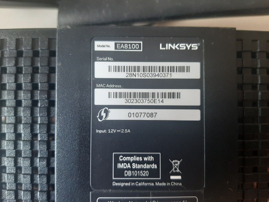 Linksys EA8100 Wireless Router