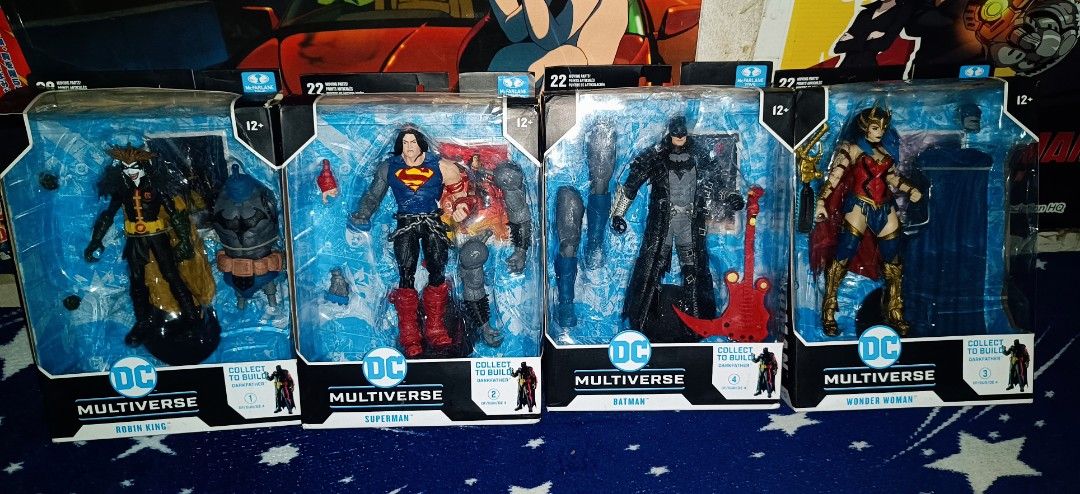 Mcfarlane ASSORTED FIGURE ALL SEALED (Category: Figurines & Statues) located in Pasay City. Submitted by gamelect_hub (Listing ID 1377657545, Image 3). Description: Sale Mcfarlane DC ASSORTES ALL SEALED Price: Penguin: 500 Green lantern: 1k SOLDJ Dr Fate Platinum Edition: 1.5k Gorilla Grood: 1k The Flash Hot pursuit: 1k Actual Photo Posted ALL AUTHENTIC ORIGINAL Location: Pasay Meetups, baclaran, sm sucat, taft edsa, MOA or via Book like lalamove