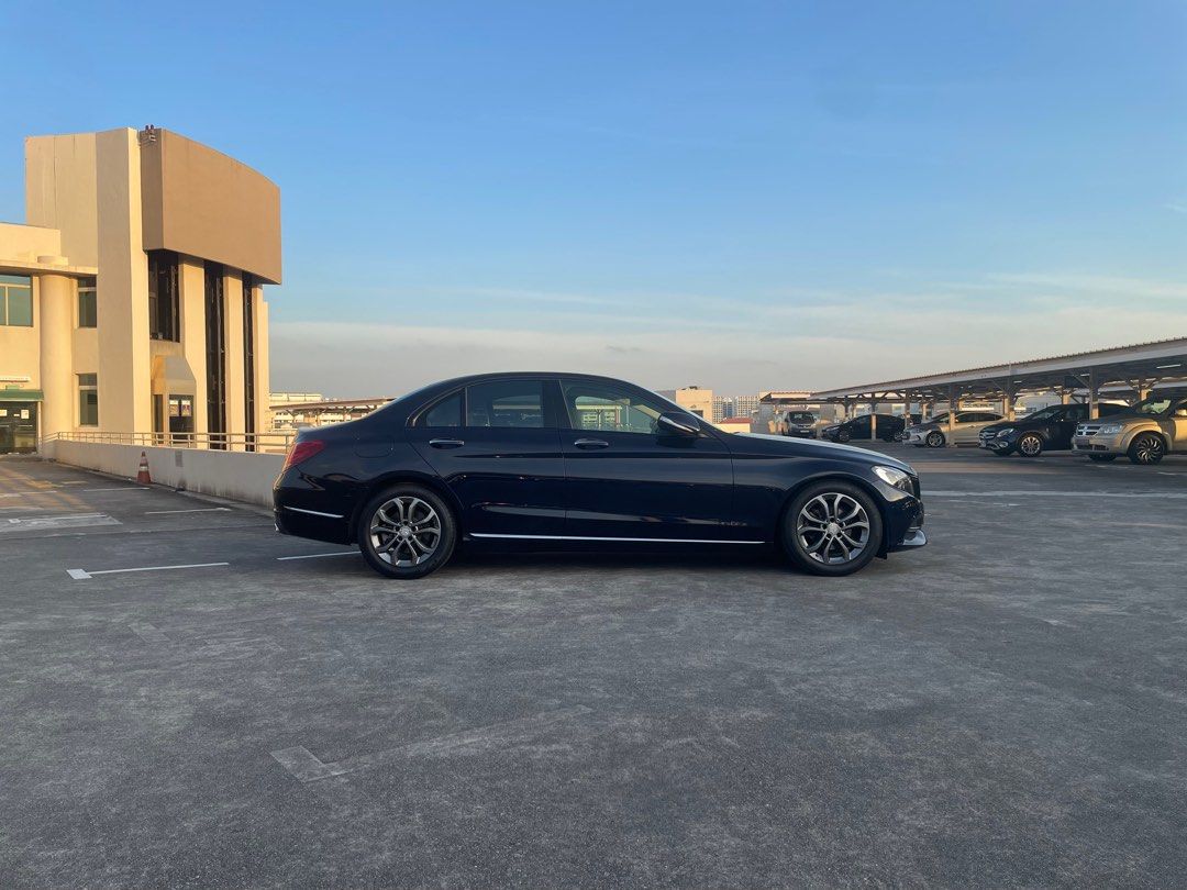 Mercedes-Benz C-Class Saloon C180 Avantgarde (A) (Category: Used Cars) located in Singapore. Submitted by axonautomobile (Listing ID 1379119343, Image 3). Description: 2015 Mercedes-Benz C-Class C180 Avantgarde model in Midnight Blue with wear and tear all replaced! Pristine interior condition! 1 owner ONLY! Fresh paintwork! GT grille Installed! Everything else stock and genuine mileage! Most importantly, no repair is required! Monthly as low as 