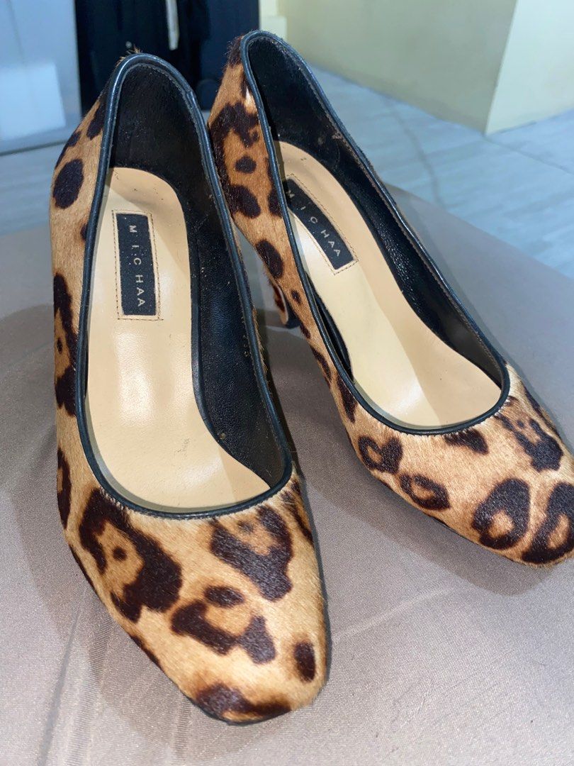 Michaa Leopard Heels (Category: Heels) located in Manila. Submitted by macmb (Listing ID 1381462069, Image 1). Description: .