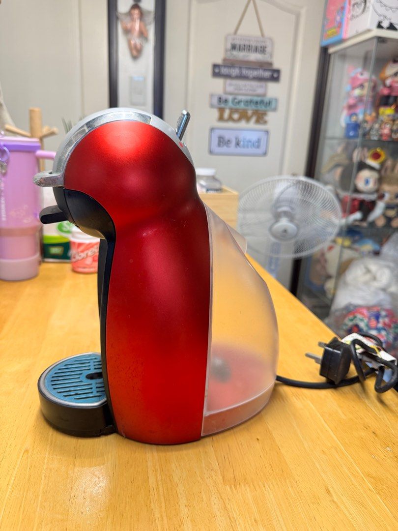 Nescafe dolce gusto genio 2 red (Category: Other Kitchenware & Tableware) located in Manila. Submitted by camshomecollections888 (Listing ID 1381281627, Image 1). Description: Seldom use No more box Good working condition .