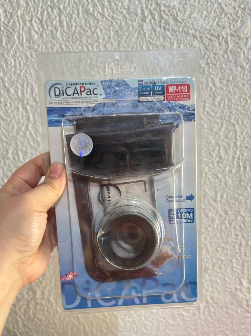New Dicapac Digital Camera Waterproof Case (Category: Camera Bags & Carriers) located in Paranaque City. Submitted by dalle_closet (Listing ID 1381287584, Image 1). Description: Brandnew pa See last pic for compatible digicam models.