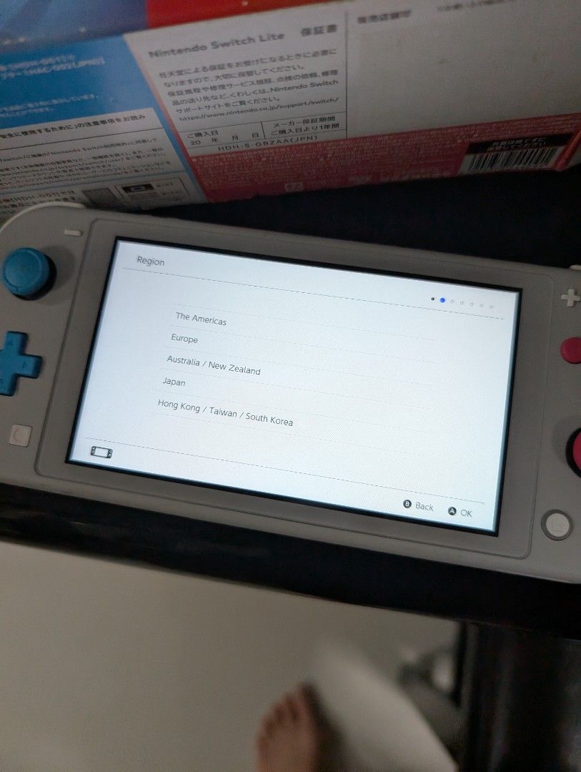 Nintendo Switch Lite pokemon zamenta zacian limited edition working fine with charger and box63107700964739111