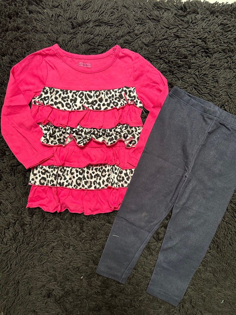 One set Baby Girl Pink Leopard Top and Legging Girls long sleeve baju satu set bayi anak perempuan atasan pink lengan panjang dan celana panjang baju anak murah 2 tahun swiggles kidgets (Kategori: 1 hingga 3 tahun) berada di Jakarta Barat. Dikirim oleh deareststuffs (ID iklan 1381337257, Gambar 1). Deskripsi: .