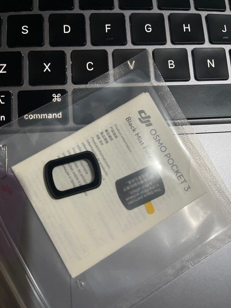 Original DJI Osmo 3 Black Mist Filter (Category: Lens & Kits) located in Manila. Submitted by gilmoregirlie (Listing ID 1381316823, Image 1). Description: - brand new; just bought this for ₱2,650🥲 thought I lost my lens but found it anyway haha! - still has the receipt and original packaging - can ship through sh/pee checkout nationwide - available for meetup or same day delivery around metro manila, makati, quezon city - bought from Altitude (o
