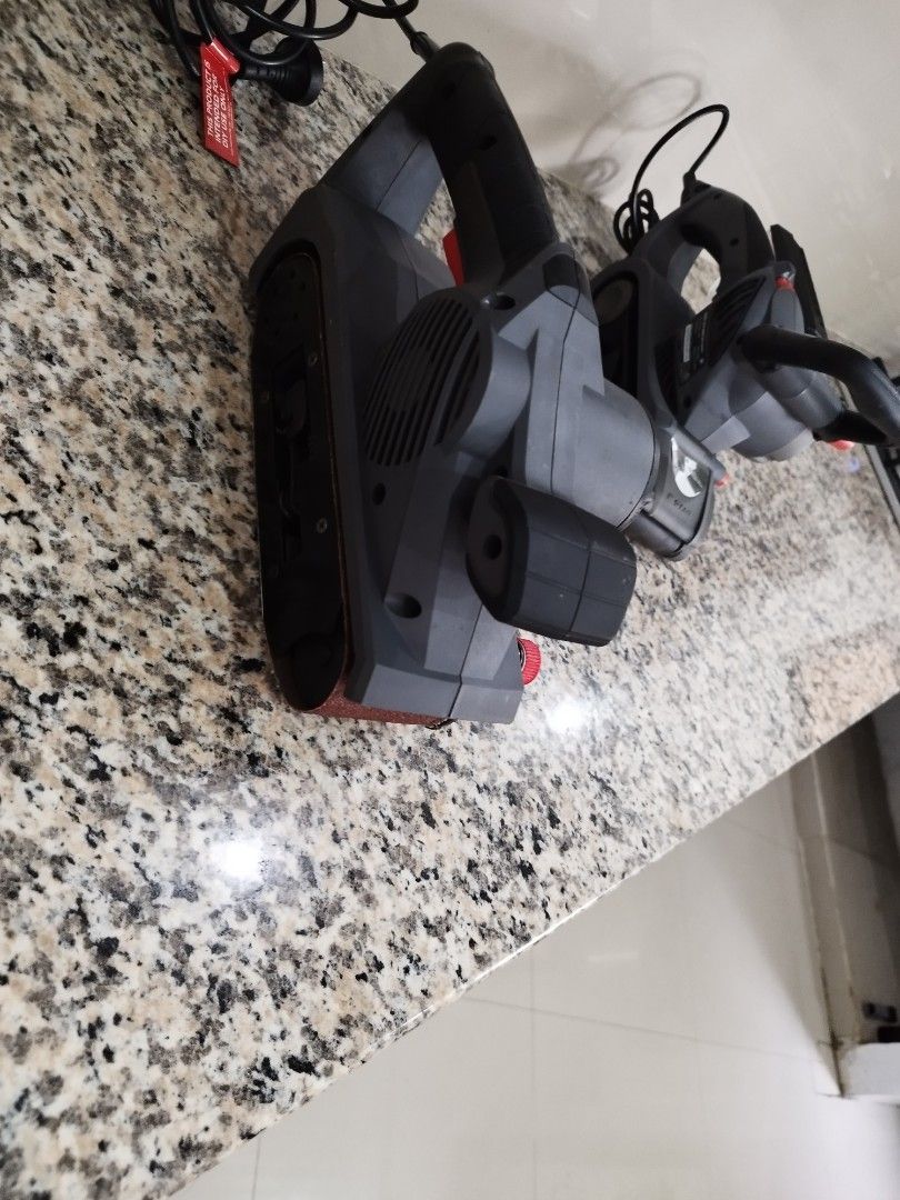 OZITO BELT SANDER for sale (Category: Construction Tools & Equipment) located in Tarlac. Submitted by ibrahimharb81 (Listing ID 1381404292, Image 3). Description: For sale OZITO BELT SANDER 800 WATTS PRICE 1800. USED FOR SHORT TIME STILL IN A VERY GOOD CONDITION NO ISSUE. PM FOR VIDEOS. LOCATION TARLAC CITY 09338149676. PICK UP MEET UP IF ON THE WAY I ALSO CAN SHIP. THANK YOU..