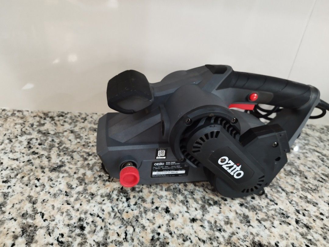 OZITO BELT SANDER for sale (Category: Construction Tools & Equipment) located in Tarlac. Submitted by ibrahimharb81 (Listing ID 1381404292, Image 1). Description: For sale OZITO BELT SANDER 800 WATTS PRICE 1800. USED FOR SHORT TIME STILL IN A VERY GOOD CONDITION NO ISSUE. PM FOR VIDEOS. LOCATION TARLAC CITY 09338149676. PICK UP MEET UP IF ON THE WAY I ALSO CAN SHIP. THANK YOU..