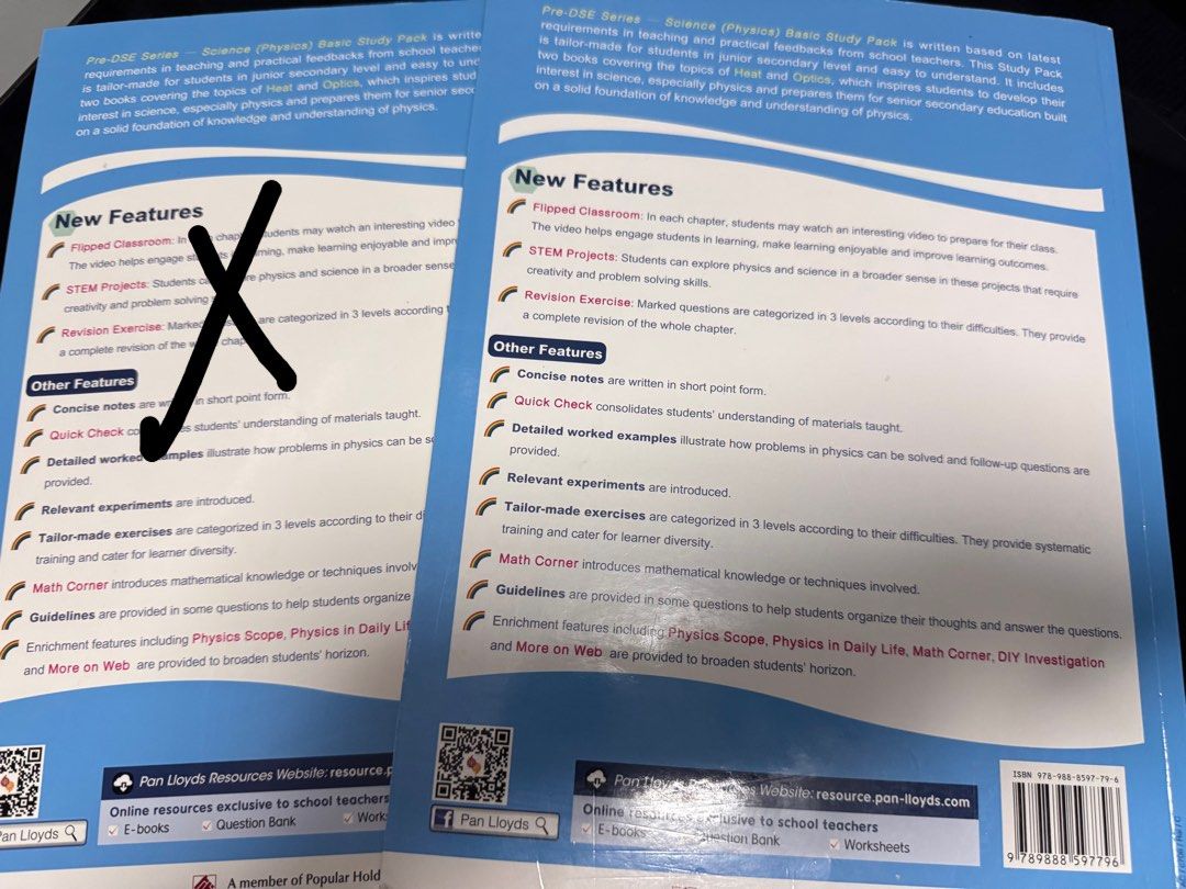 Pan Lloyds Science (Physics) Basic Study Pack （分類：教科書）位於 Hong Kong。 由 mandymak915 提交（商品編號 1378482250，圖片 2）。簡介： 9成新 Sixth Impression 2024 上水港鐵站交收或順豐到付。