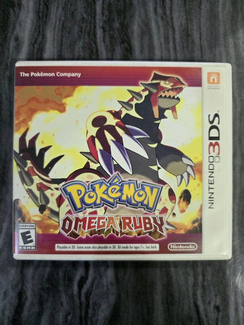 Pokemon Omega Ruby for Nintendo 3DS (Category: Nintendo) located in Mandaluyong City. Submitted by chan.ningtatum (Listing ID 1381338116, Image 1). Description: For Sale! Pokemon Omega Ruby Good Working Condition. No Issue Checkouts via Shope e and Laz ada Available Shipping: Lalamove, Grab Meet ups: Mandaluyong City or San Juan City.