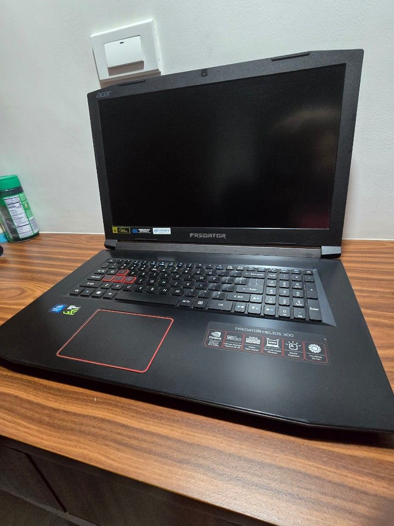 PREDATOR HELIOS 300 (17.3" screen size) (Category: Laptops & Notebooks) located in Quezon City. Submitted by bravedragon.3db54d (Listing ID 1381307229, Image 1). Description: PREDATOR HELIOS 300 (PH317-52) 17.3" DISPLAY. FOR SALE AS IS. SPEAKERS ARE MUFFLED. SELLING IT BECAUSE IT'S A SPARE ONE. OPEN FOR TRADE PREFERABLY WITH PS5, PS5 PRO, ZFOLD 5 OR 6. THANK YOU..