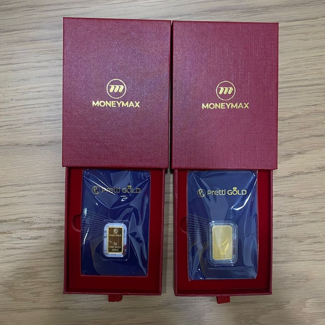 Pretti Gold Bar 3 grams & 8 grams - 9999, Hobbies & Toys, Memorabilia ...