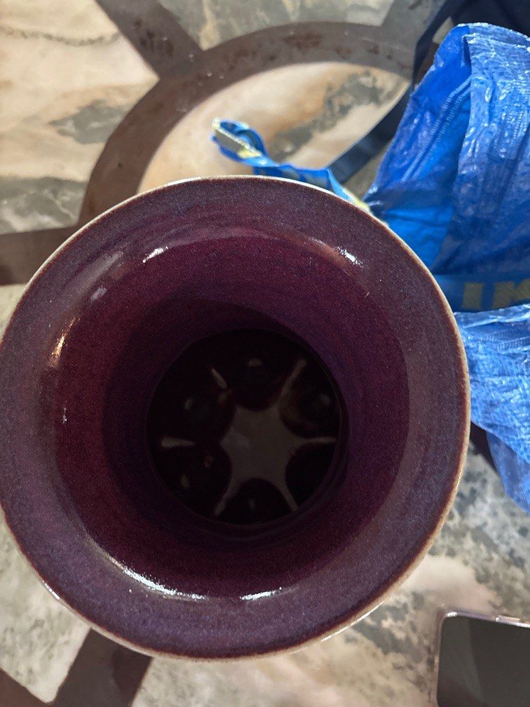 Purple Ceramic Vase65074663823361111