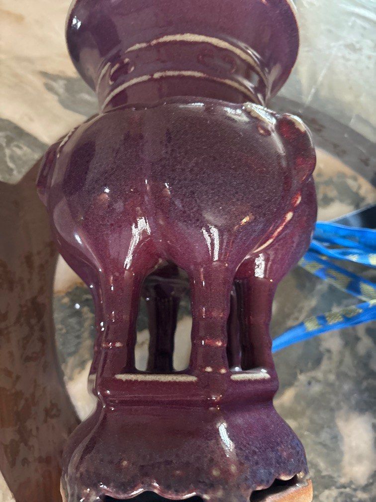 Purple Ceramic Vase65074663823361112