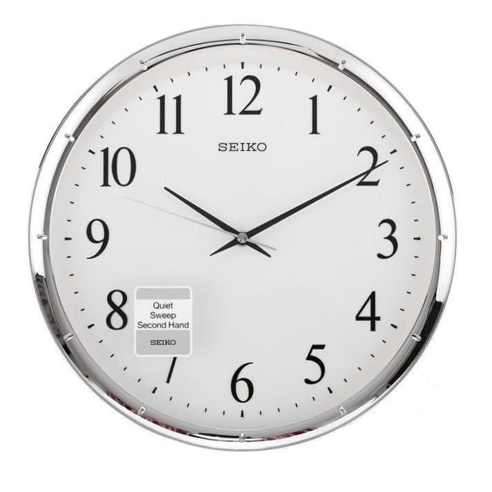 Seiko Wall Clock QXA417S (Category: Clocks) located in Manila. Submitted by seikowatchfactory (Listing ID 1381438687, Image 3). Description: Brand New in Box Authentic Seiko Wall Clock 10/10 Model: QXA417S Price: 2995 pesos Specifications: Case Material: Poly Carbonate Crystal: Plastic Cal. 44704G/44704J Size of Case: 31.1 x 31.1 x 4.4cm Silver Case White Dial Weight: 0.8 kg Quiet Sweep Seconds Hand Quartz Movement AA Battery x 1 1 year warranty 