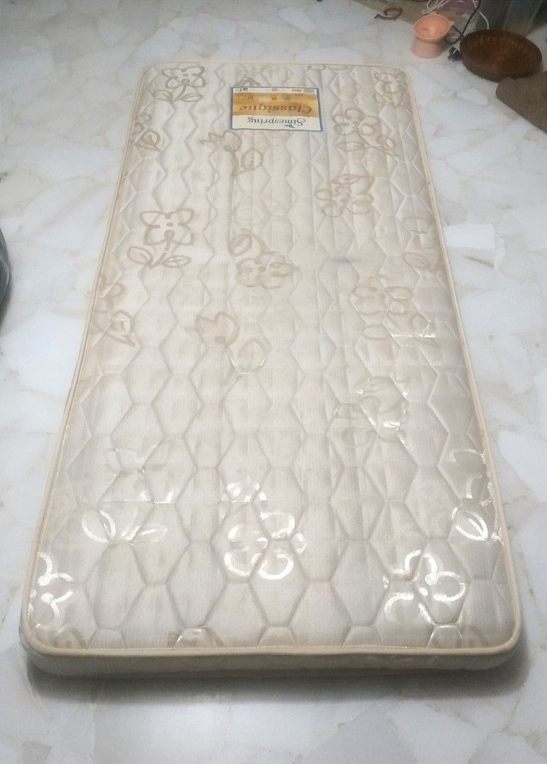Single Bed Frame with Mattress65074649815043111