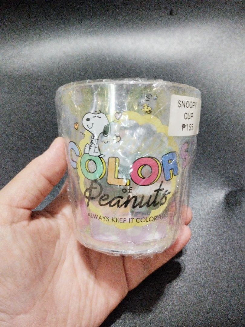 Snoopy Peanuts Cup (Category: Other Kitchenware & Tableware) located in Manila. Submitted by krystalchewey_ (Listing ID 1381445792, Image 2). Description: Bnew Actual Photo Posted 155php.