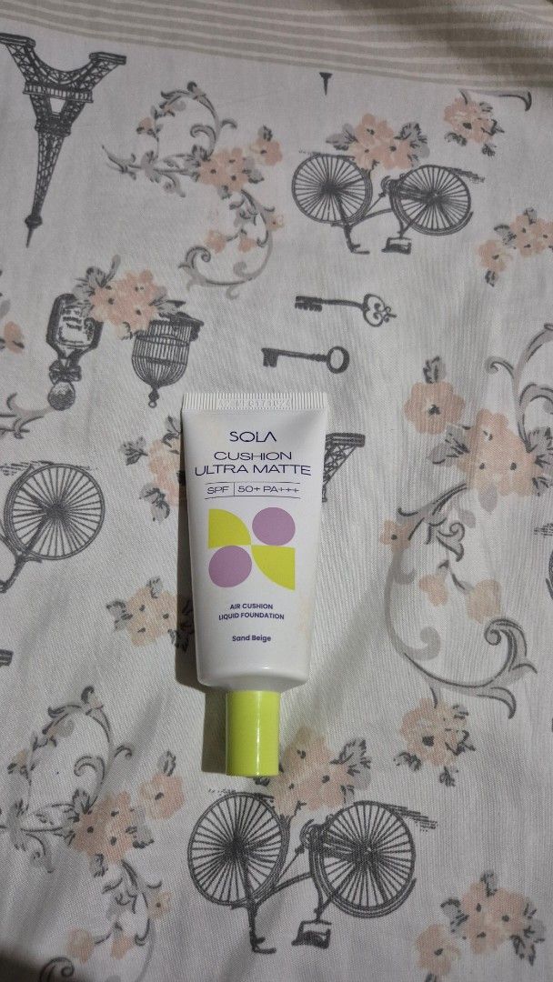 Sola Cushion Ultra Matte Foundation (Category: Face Care) located in San Juan City. Submitted by _allykim (Listing ID 1381420245, Image 1). Description: >Shade: Sand Beige >80% full, only used twice >RFS: not my shade.