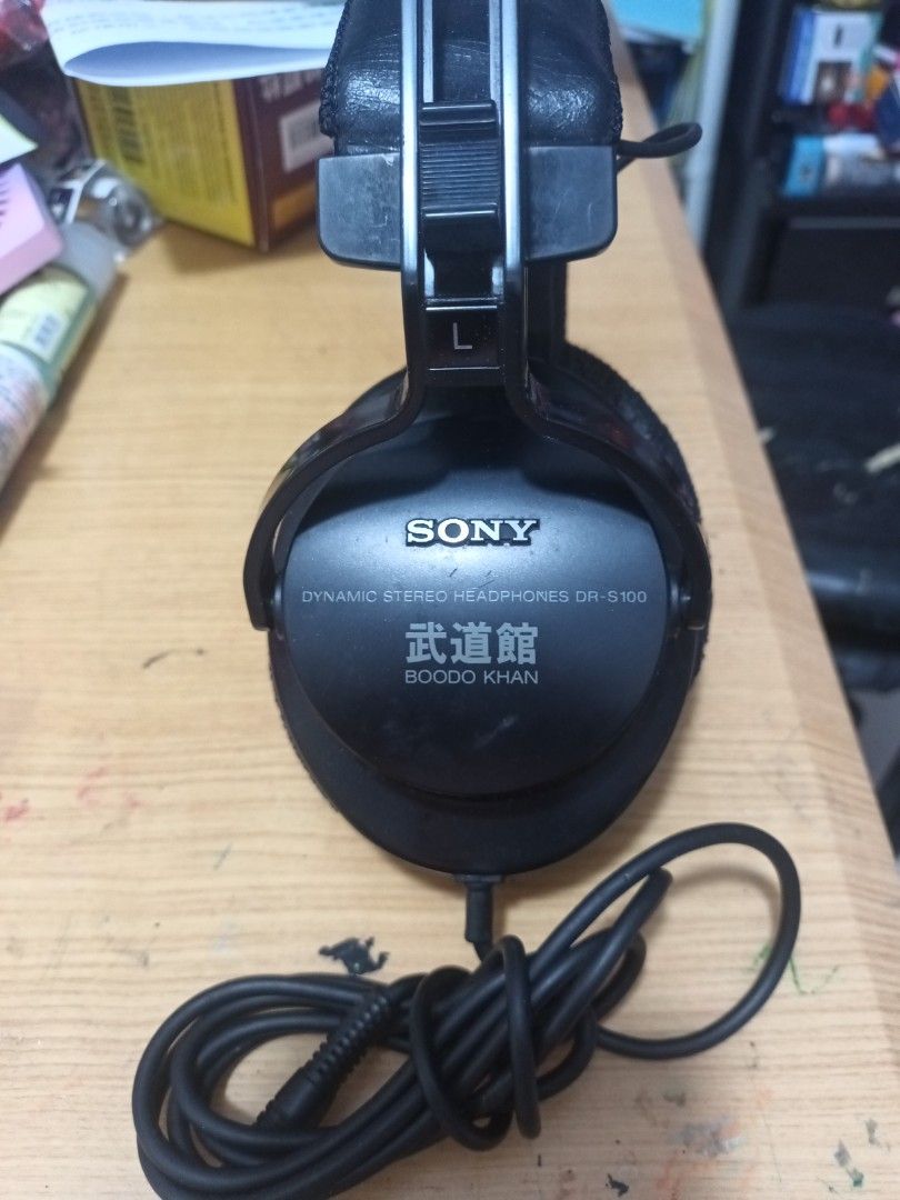 Sony DR S100 武道館, 音響器材, 頭戴式/罩耳式耳機- Carousell