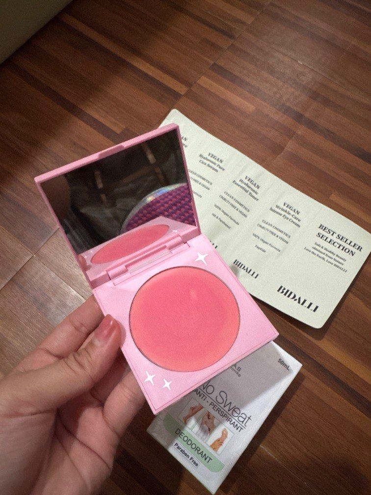 Take All! Make up+skincare (Category: Makeup) located in Mabalacat. Submitted by ccstyleavenue (Listing ID 1381335708, Image 2). Description: Colourpop Cream blush - used only few times 80% full BYS Waterproof Mascara - used only few times. 90% full Careline Sheer Up! Tinted Lip Gloss - 95% full Bidali Serum JTomas Solution No Sweat Anti-perspiranr Deo - Brand new.