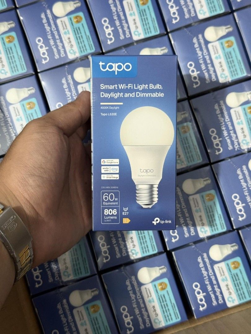 TAPO L520E SMART WIFI BULB SMART BULB (Category: Networking) located in Taguig. Submitted by tplink.imackdigitals (Listing ID 1381456103, Image 2). Description: .