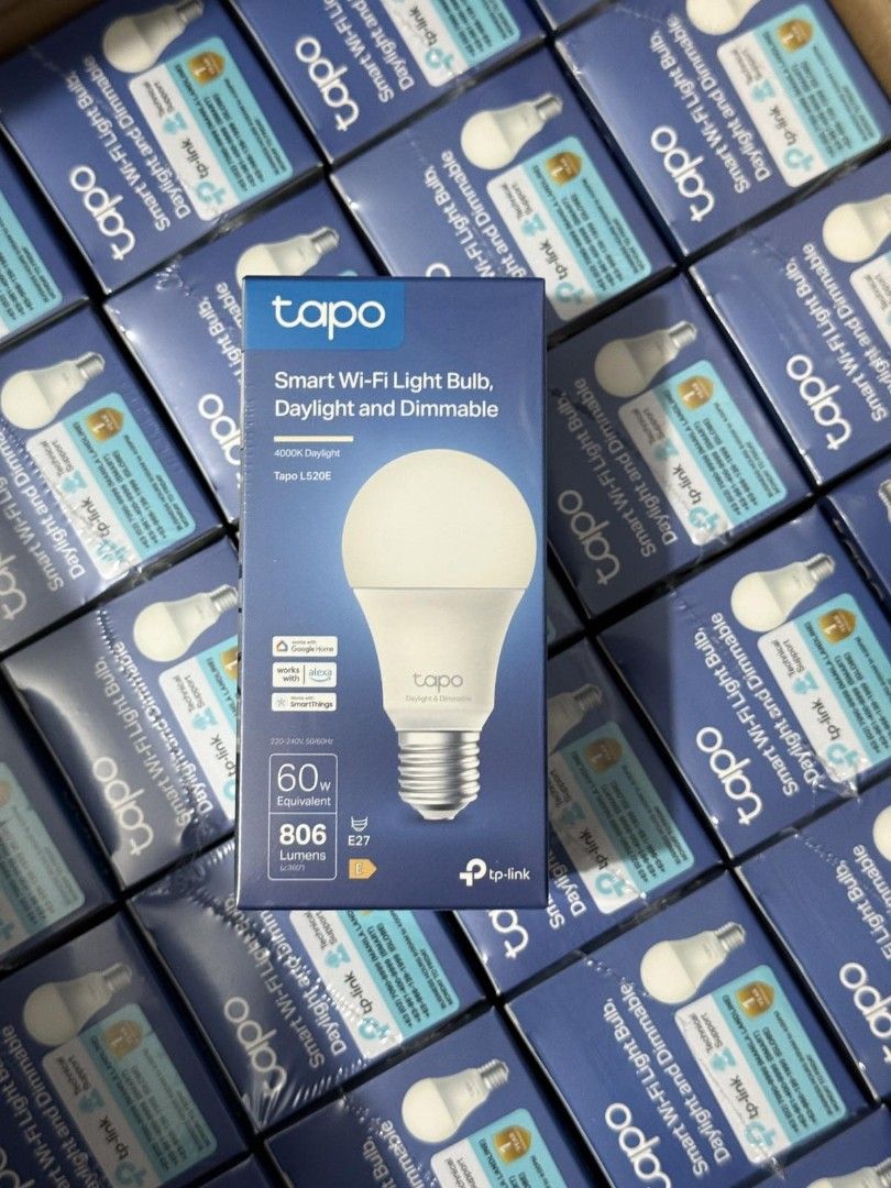 TAPO L520E SMART WIFI BULB SMART BULB (Category: Networking) located in Taguig. Submitted by tplink.imackdigitals (Listing ID 1381456103, Image 1). Description: .