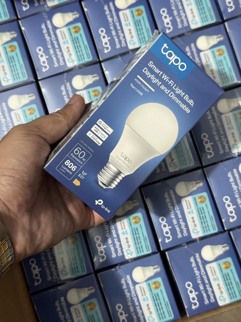 TAPO L520E SMART WIFI BULB SMART BULB (Category: Networking) located in Taguig. Submitted by tplink.imackdigitals (Listing ID 1381456103, Image 3). Description: .