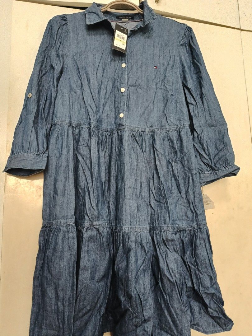 Tommy Hilfiger Denim Dress (Category: Dresses) located in Quezon City. Submitted by coco_pet (Listing ID 1381366770, Image 1). Description: Brand New with tag polo dress.