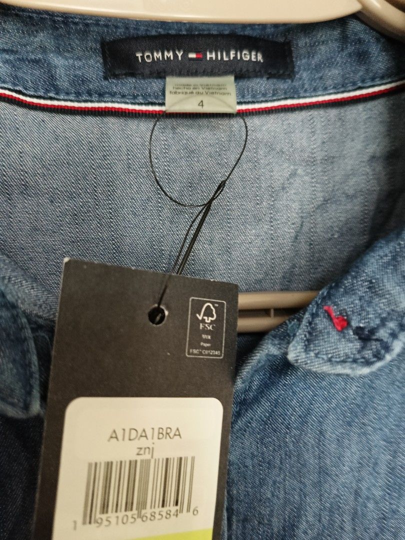 Tommy Hilfiger Denim Dress (Category: Dresses) located in Quezon City. Submitted by coco_pet (Listing ID 1381366770, Image 2). Description: Brand New with tag polo dress.