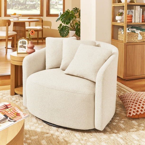Accent Chair White Sofa (Category: Sofas) located in Muntinlupa City. Submitted by riioo23 (Listing ID 1381337749, Image 3). Description: Imported from the USA Big Seating perfect for lounge/ accent seat, High Quality and comfortable Colors: Sage Green✅ White❌ Dark grey✅ In Excellent condition - actual pictures posted and Already plastic-wrapped & ready for move-in. with original tag Reason for Selling (RFS): We’re renovated our house and sadly n